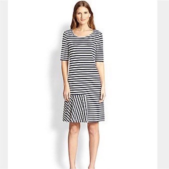 MaxMara Weekend Dindi Striped Dress Medium - Picture 1 of 7